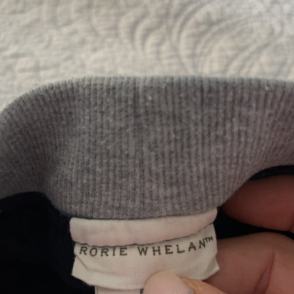 Rorie Whelan Navy fleece lined pants. 18 months. Drawstring with pockets. - Picture 3 of 9